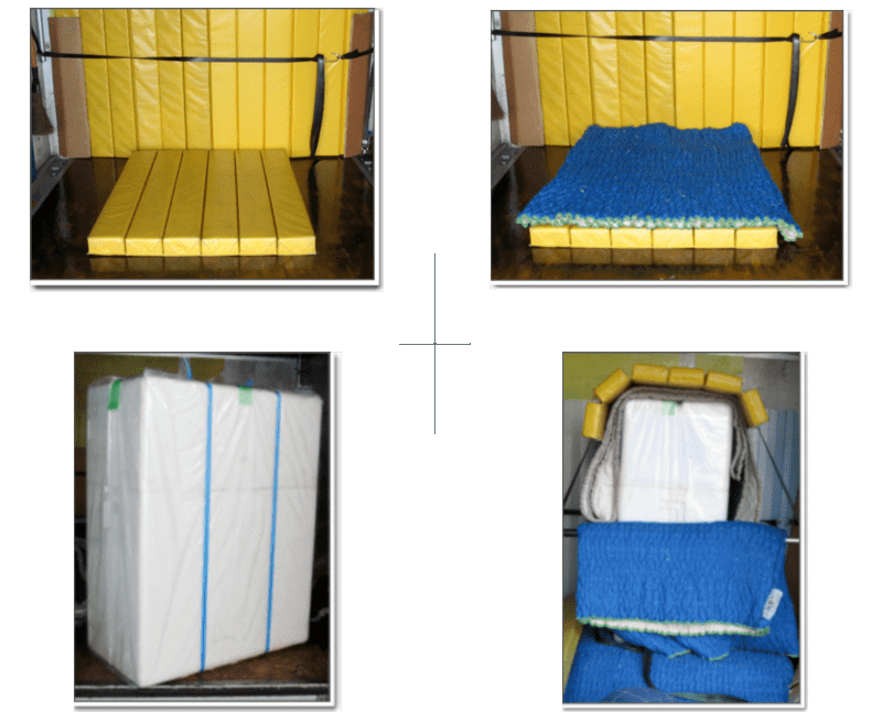 ガラス基板輸送は38倍発砲で緩衝して配送